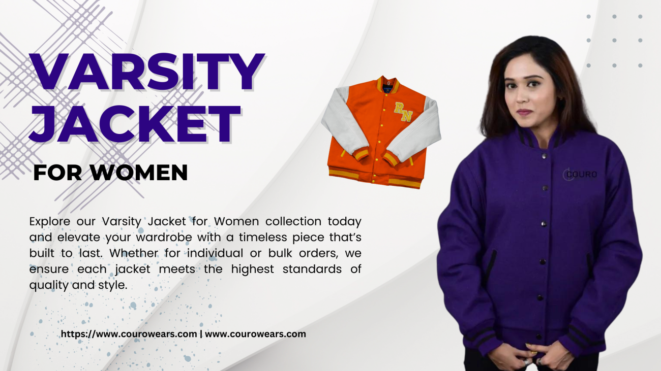 Varsity Jacket For Women