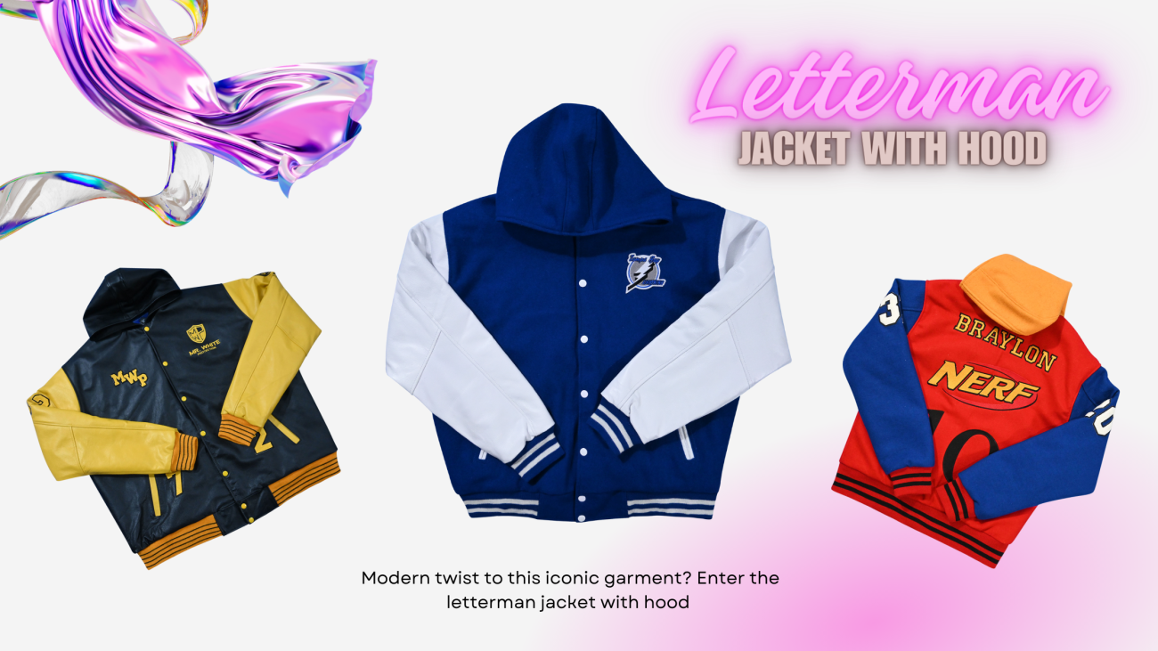 Varsity Jacket Hooded
