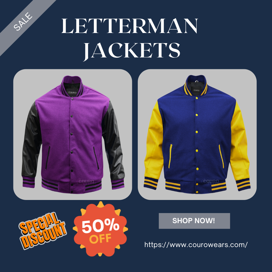 Letterman Jackets Leather Sleeves