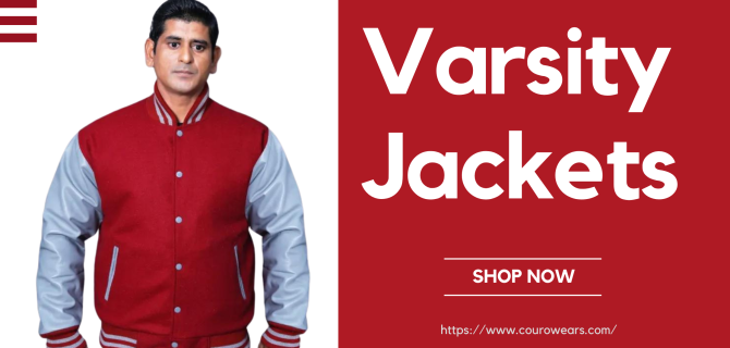 Varsity Jacket Wool Leather