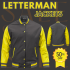 Design a letterman jacket