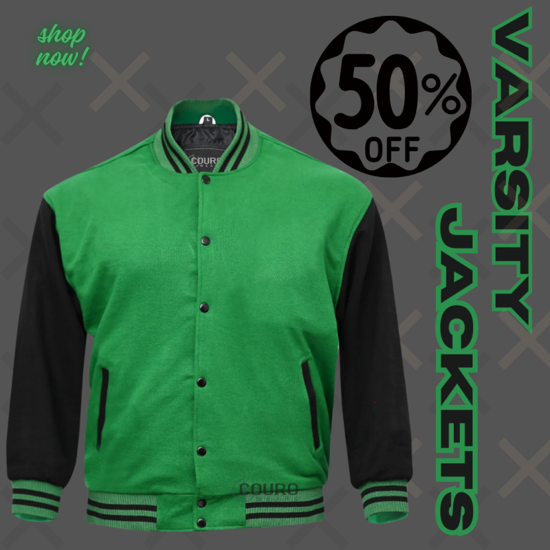 Custom Green Varsity Jackets