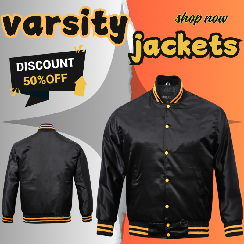 Design Satin Varsity Jackets