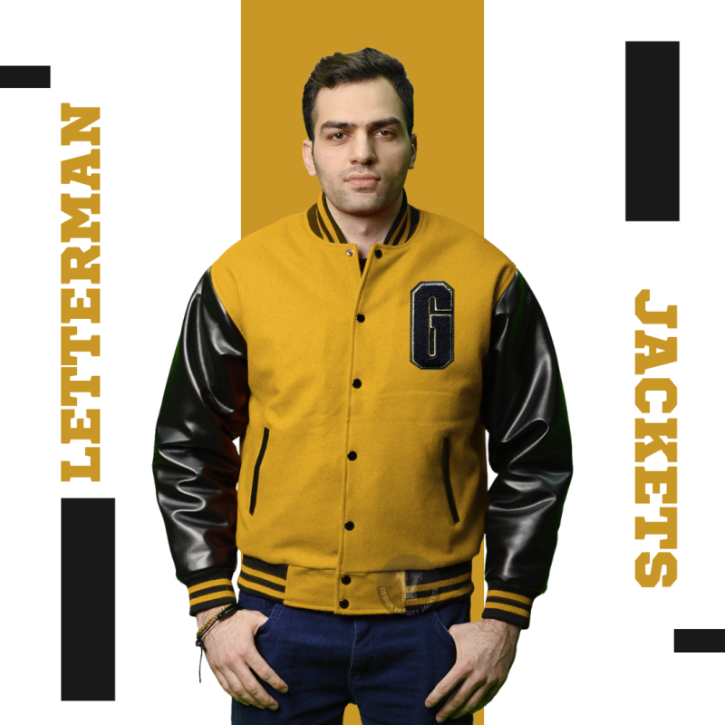 Custom Letterman Jackets Men