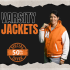 women's varsity jacket with hood