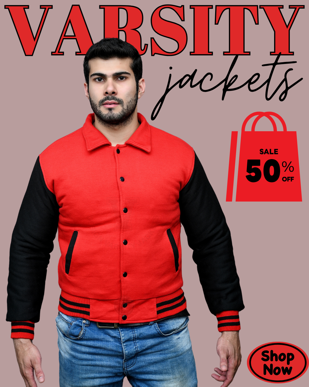 Varsity Jackets Cotton Fleece